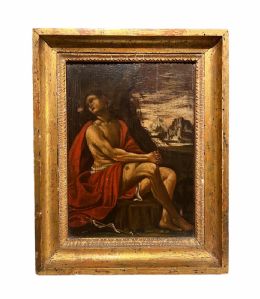 Piccolo dipinto su tavola 